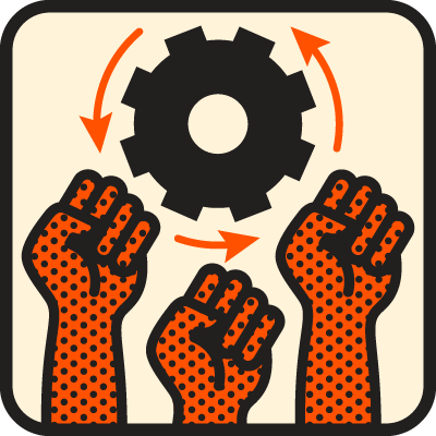 Jobs icon representing sustainable green jobs creation